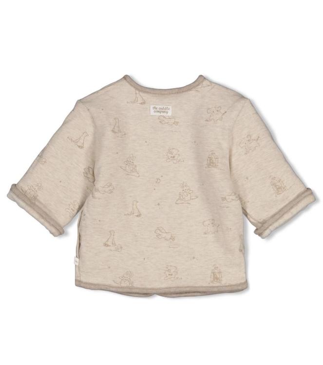 Feetje jassen Taupe melange 51300561