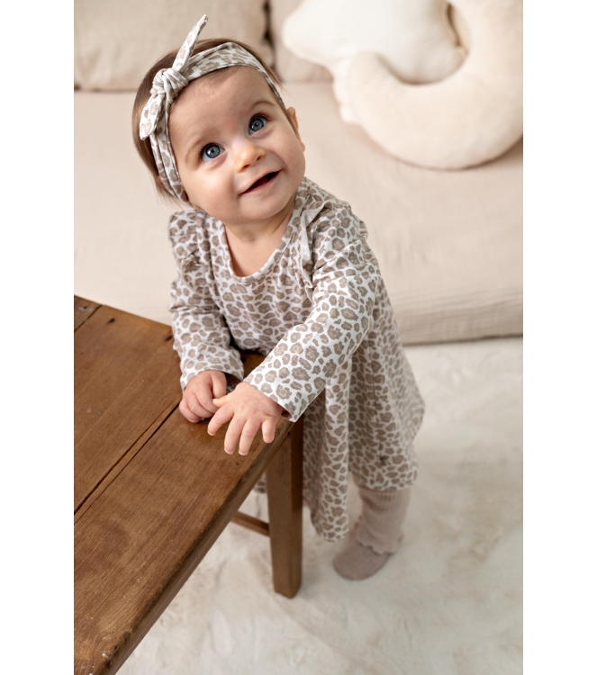 Feetje jurken Offwhite melange 51400598