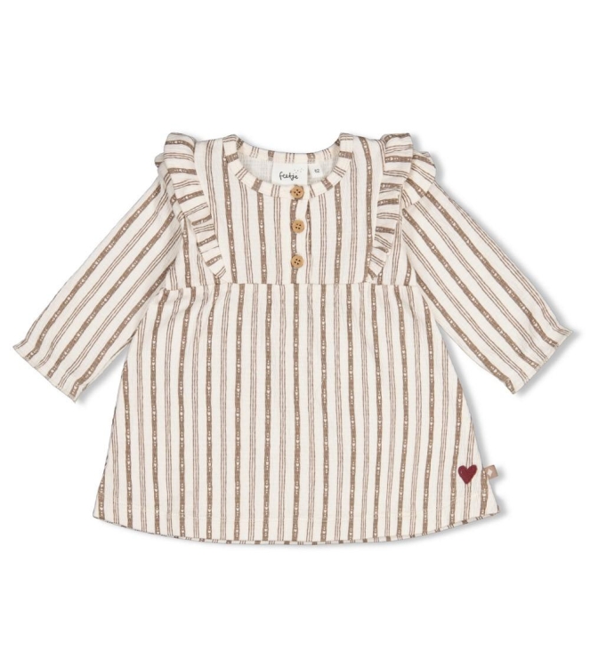 Feetje jurken Taupe 51400599