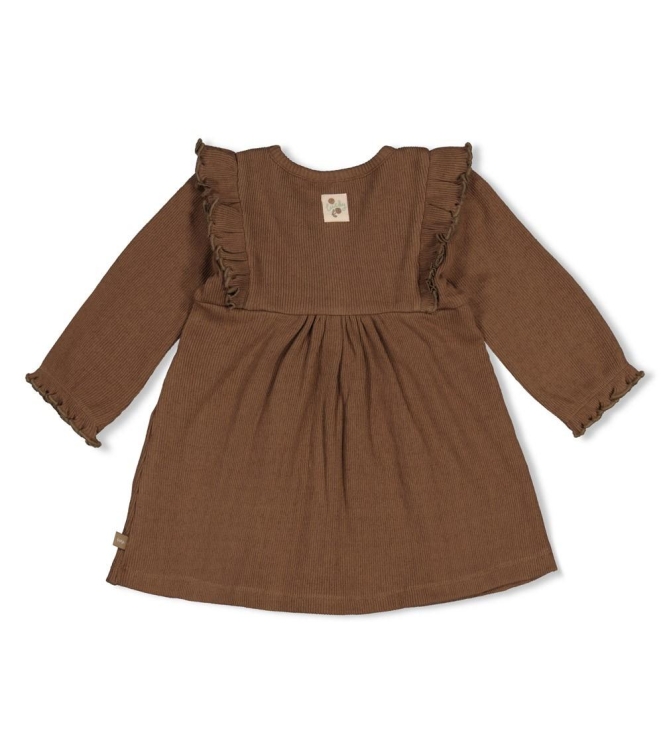 Feetje jurken Bruin 51400603
