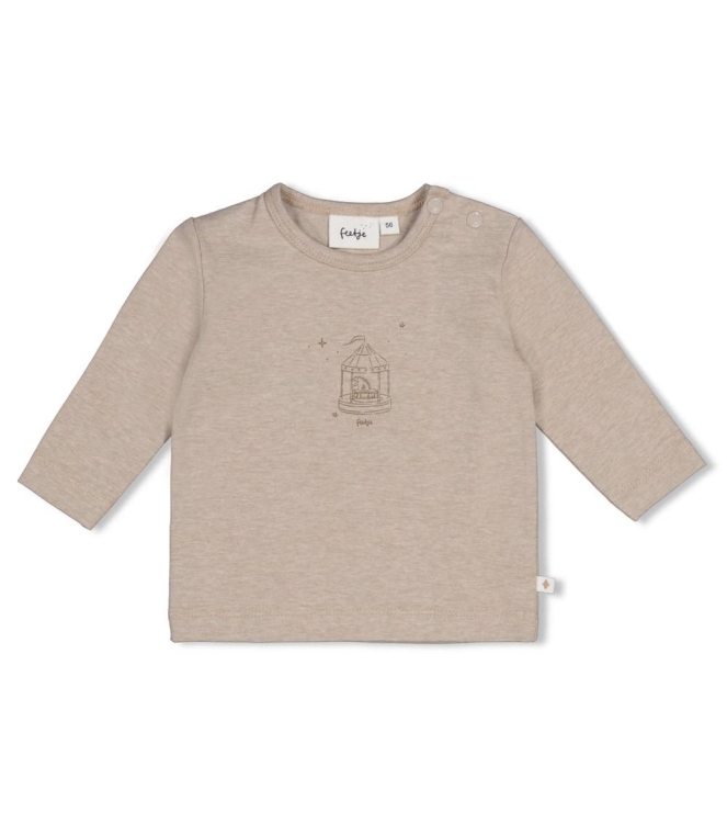 Feetje shirts Bruin melange 51602772