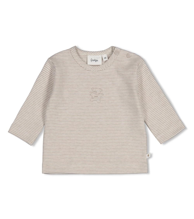 Feetje shirts Bruin melange 51602774