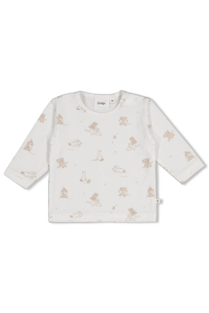Feetje Longsleeve AOP - The Cuddle Company Offwhite