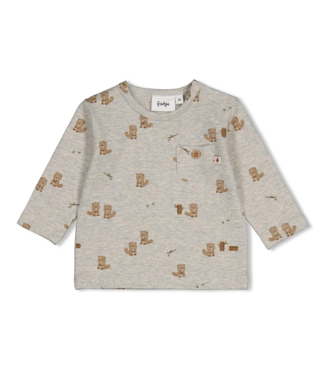 Feetje shirts Grijs melange 51602779
