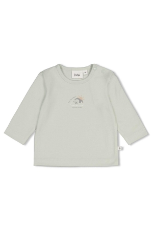 Feetje Longsleeve - Penguin Cuddles Mint