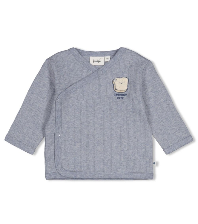 Feetje shirts Blauw melange 51602793
