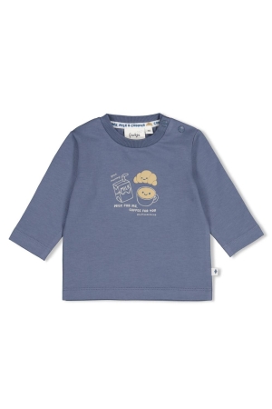 Feetje Longsleeve - Breakfast Buddy Blauw