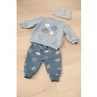 Feetje truien Blauw melange 51602799