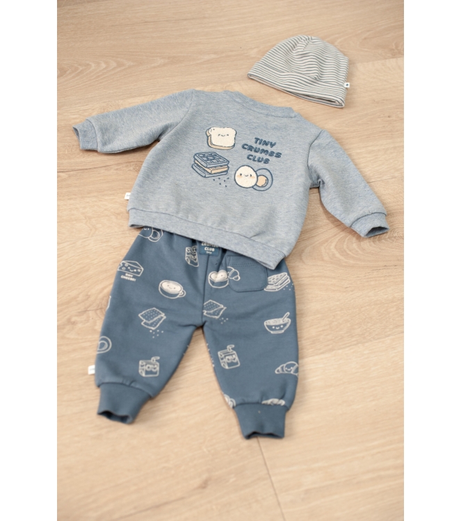 Feetje truien Blauw melange 51602799