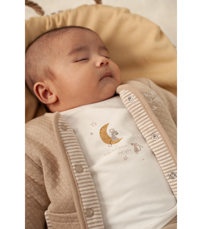 Feetje shirts Offwhite melange 51602800