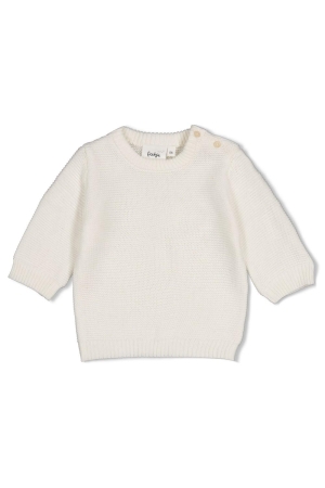 Feetje Sweater gebreid - Over the Moon for You Offwhite