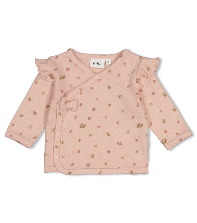 Feetje shirts Roze melange 51602809