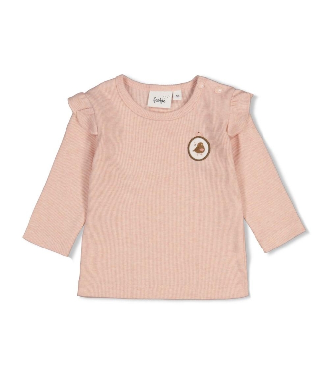 Feetje shirts Roze melange 51602810