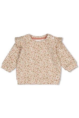 Feetje Sweater AOP - Fall in Love Offwhite