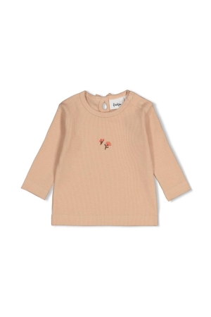 Feetje Longsleeve rib - Forest Garden Zand