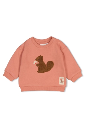 Feetje Sweater - Forest Garden Roze