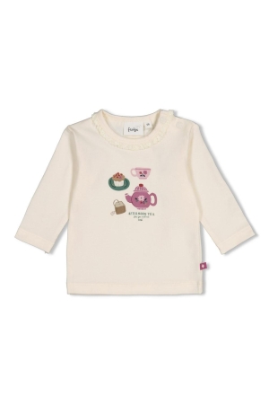 Feetje Longsleeve - Afternoon Tea Creme