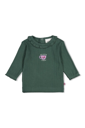 Feetje Longsleeve rib - Afternoon Tea Groen