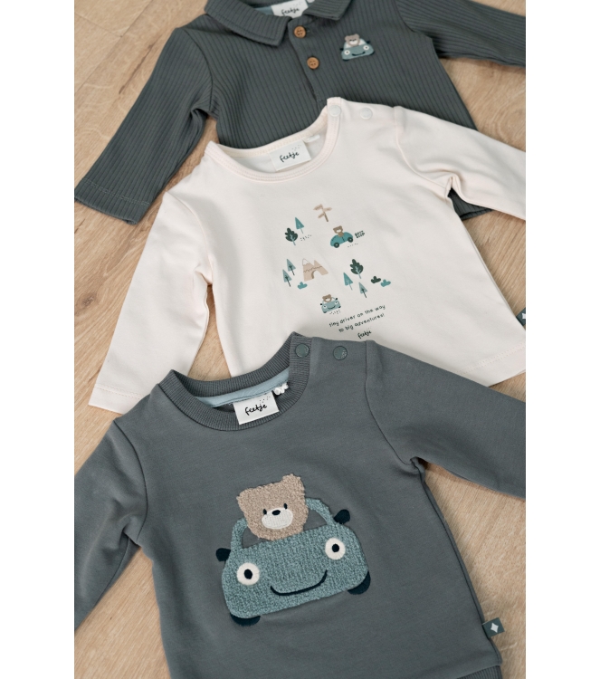 Feetje shirts Zeegroen 51602830