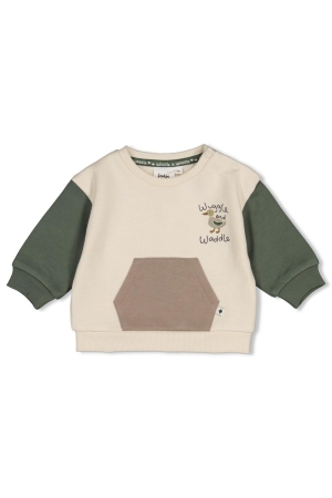 Feetje Sweater - Wiggle and Waddle Offwhite