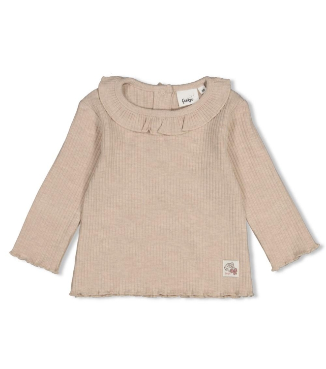 Feetje shirts Taupe melange 51602844