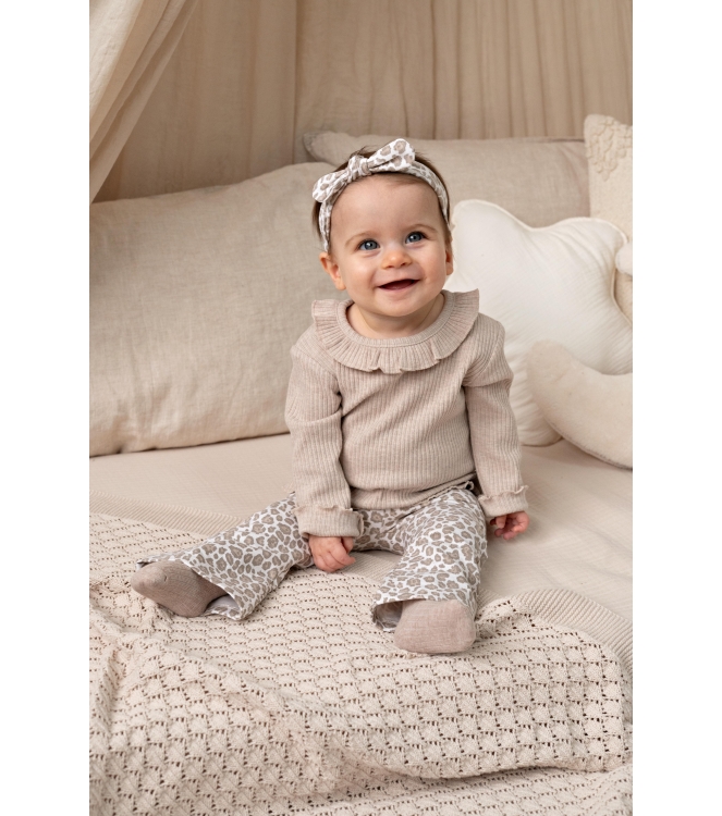 Feetje shirts Taupe melange 51602844