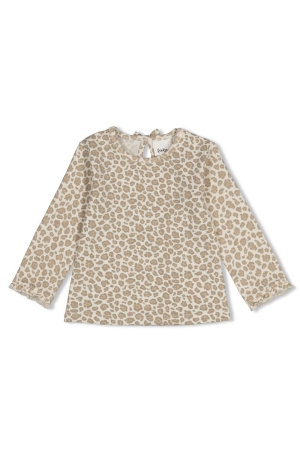 Feetje Longsleeve AOP - Dress to Impress Offwhite melange