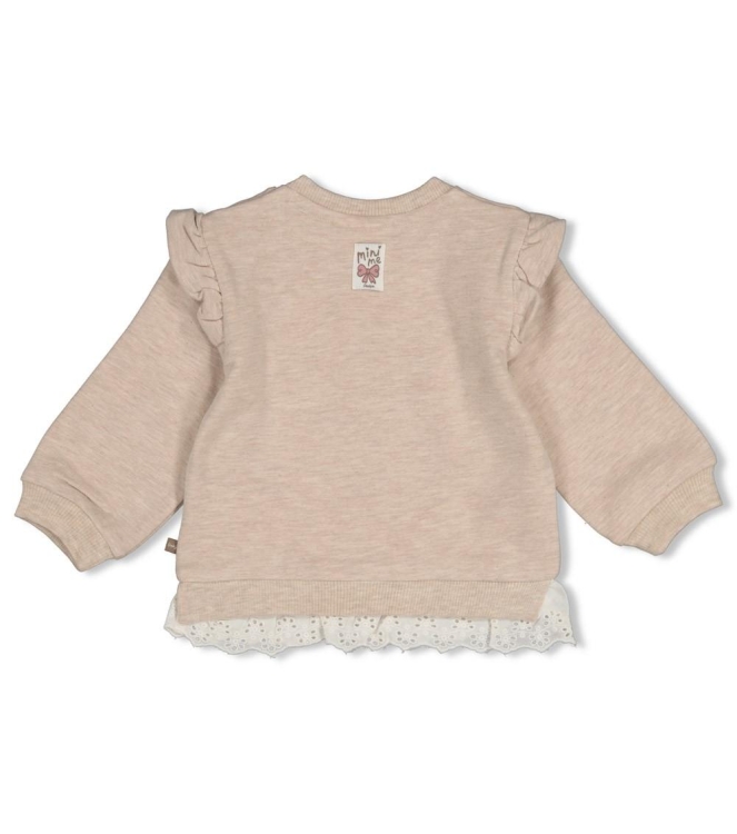 Feetje truien Taupe melange 51602850