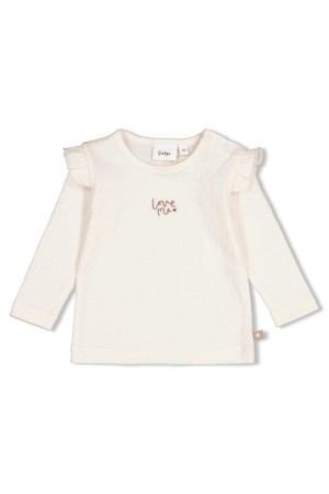Feetje Longsleeve - My Little Love Offwhite