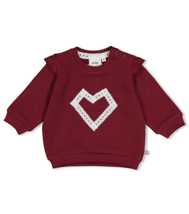 Feetje truien Bordeaux 51602854
