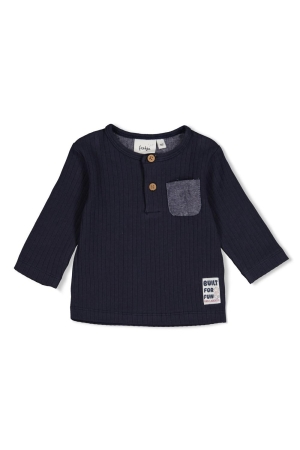Feetje Longsleeve rib - Built for Fun Marine
