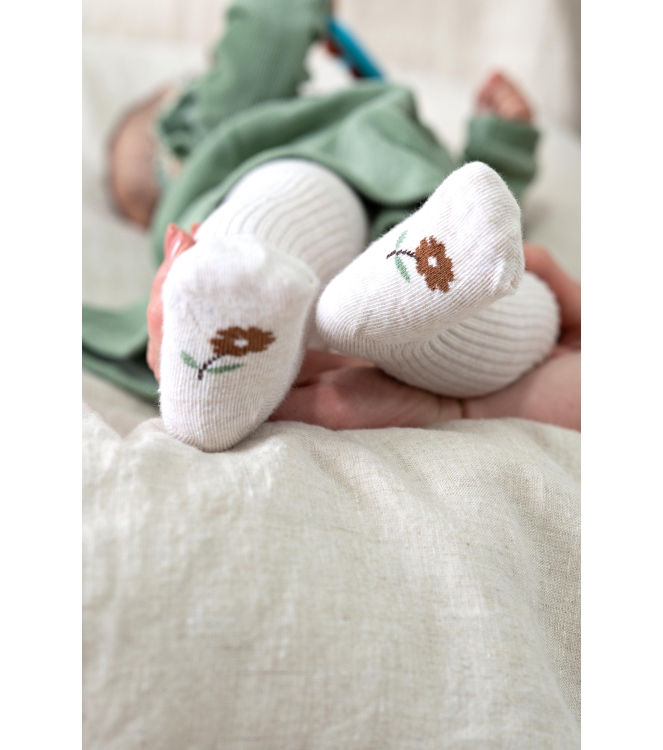 Feetje beenmode Offwhite melange 50400391