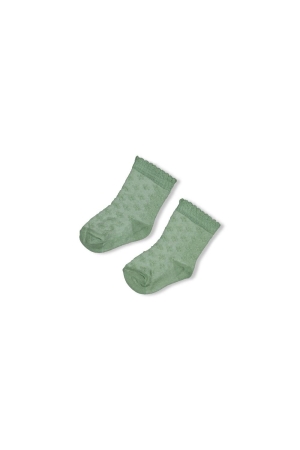 Feetje Sokken - Lucky Bloombird Jade Groen