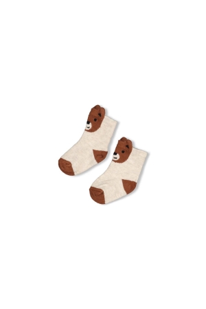 Feetje Sokken - Winter Denims Taupe melange