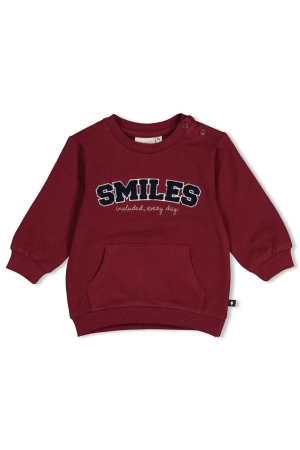 Feetje Sweater - Built for Fun Bordeaux