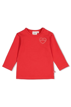 Feetje Longsleeve - City Chic Rood