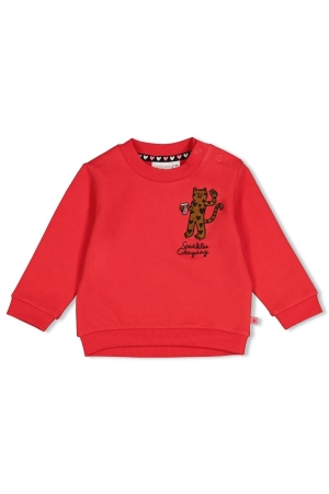 Feetje Sweater - City Chic Rood