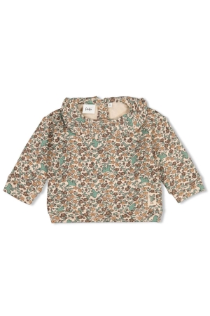 Feetje Sweater AOP - Lucky Bloombird Offwhite