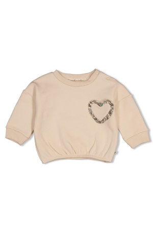 Feetje Sweater boxy - Lucky Bloombird Offwhite