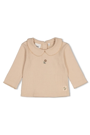 Feetje Longsleeve rib - Lucky Bloombird Offwhite