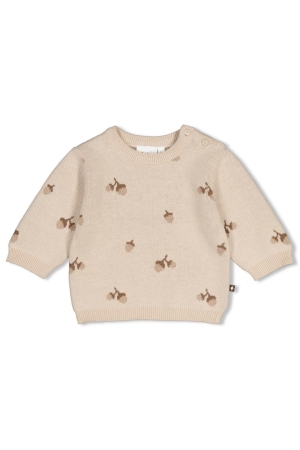 Feetje Sweater gebreid AO - The Knits Zand