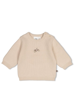 Feetje Sweater gebreid - The Knits Zand