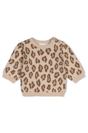 Feetje Sweater gebreid AO - The Knits Zand