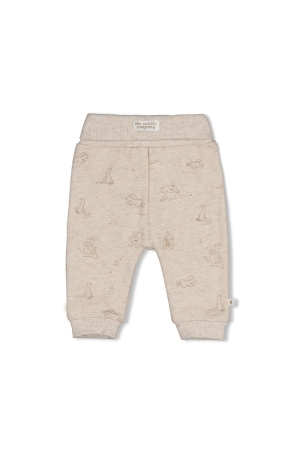 Feetje Broek AOP - The Cuddle Company Taupe melange