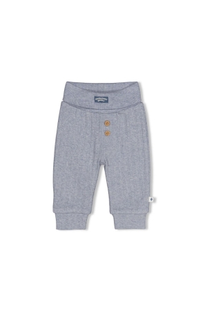 Feetje Broek rib - Breakfast Buddy Blauw melange