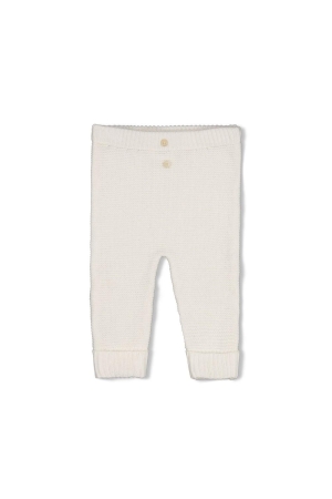 Feetje Broek gebreid - Over the Moon for You Offwhite