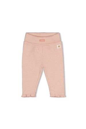 Feetje Broek rib - Fall in Love Roze melange
