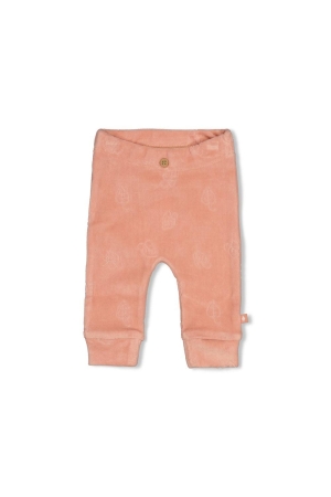 Feetje Broek velours AO - Fall in Love Roze