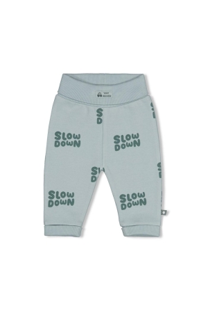 Feetje Broek AOP - Beep Beep Mint