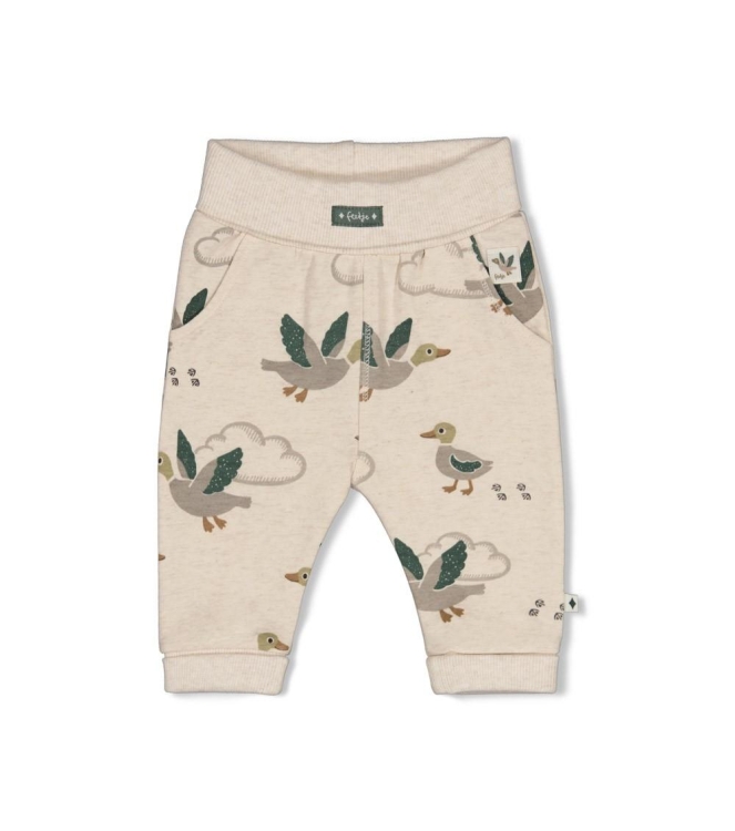 Feetje broeken Offwhite melange 52202599
